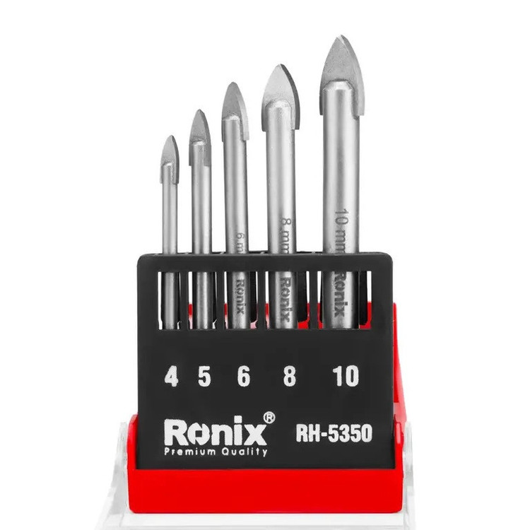 مته شیشه رونیکس مدل RH-5350 مجموعه 5 عددی