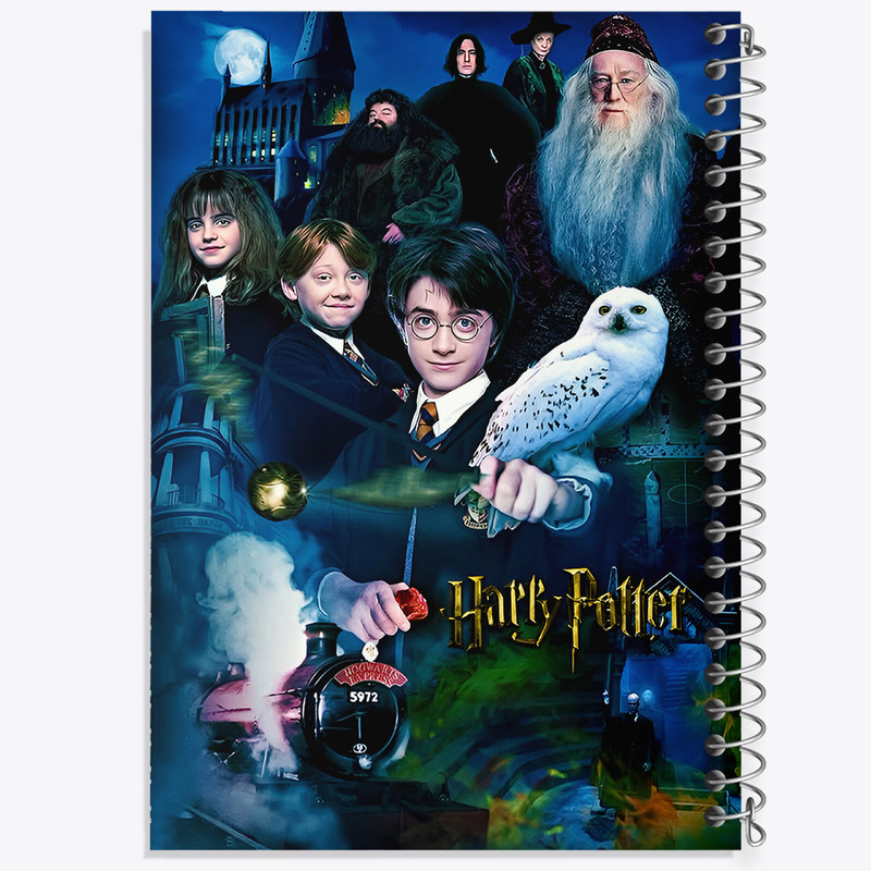 دفتر مشق 100 برگ خندالو طرح هری پاتر (Harry Potter) کد F5203