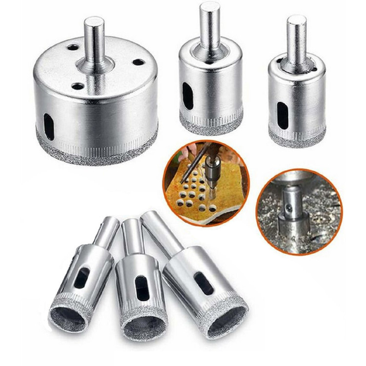 مته گردبر شیشه مدل t066 مجموعه 6 عددی