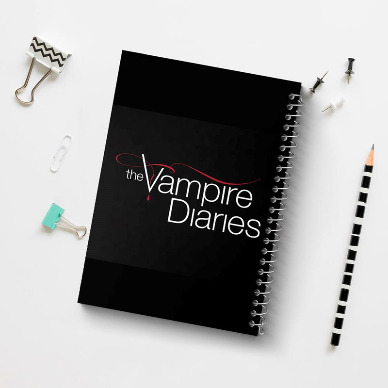 دفتر مشق 100 برگ خندالو طرح خاطرات یک خون آشام The Vampire Diaries کد 20245