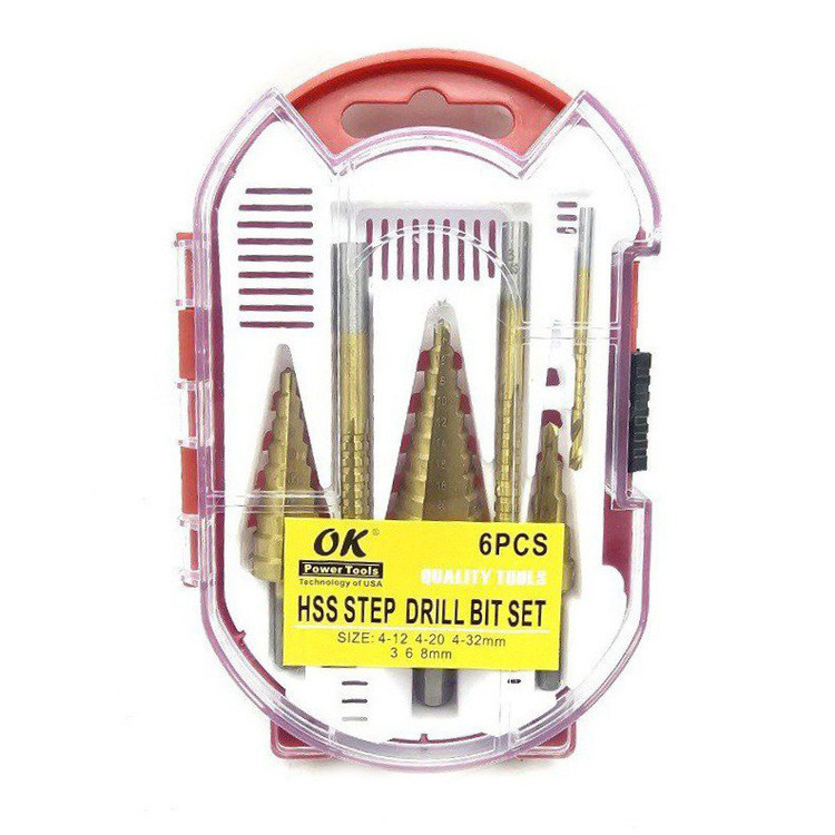 مته کاجی اوکی مدل 6PCS مجموعه 6 عددی