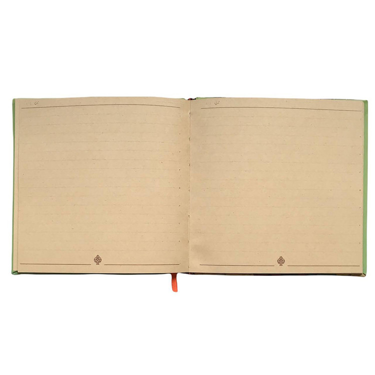 دفتر خاطرات 100 برگ طرح گل فروش کد Pa-241311-024