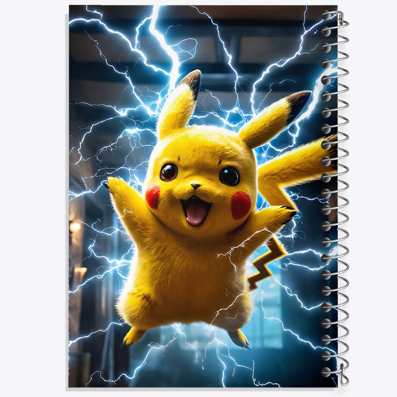 دفتر مشق 100 برگ خندالو طرح انیمه پوکمون (pokemon) کد F5587