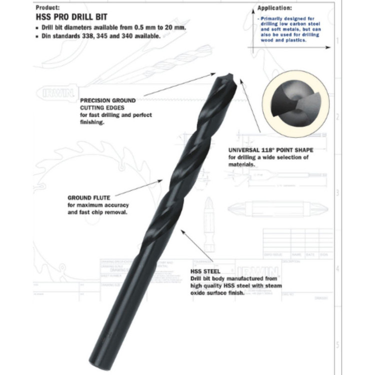 مته آهن جورن مدل 10502504 مجموعه 25 عددی