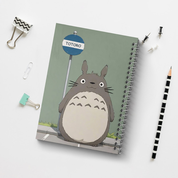 دفتر مشق 100 برگ خندالو طرح انیمه توتورو (Totoro) کد N2120