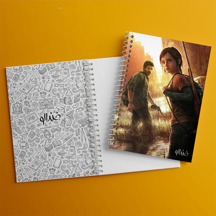 دفتر مشق 100 برگ خندالو طرح بازی د لست آف آس The Last Of Us کد 30090