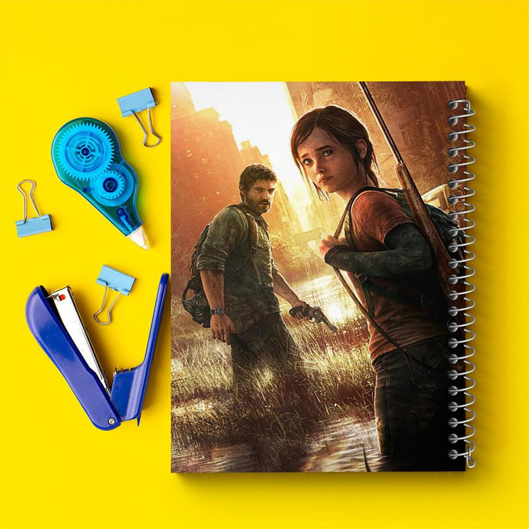 دفتر مشق 100 برگ خندالو طرح بازی د لست آف آس The Last Of Us کد 30090