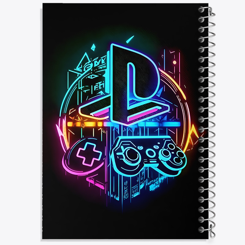 دفتر مشق 100 برگ خندالو طرح PS4 کد F12835