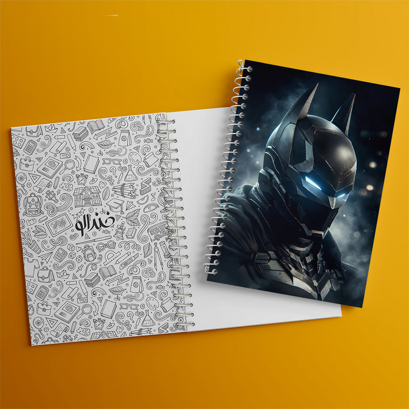 دفتر مشق 100 برگ خندالو طرح بتمن (Batman) کد F9150