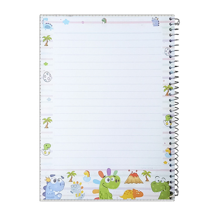 دفتر مشق 40 برگ آلما طرح DINO مدل طلقی کد 7420