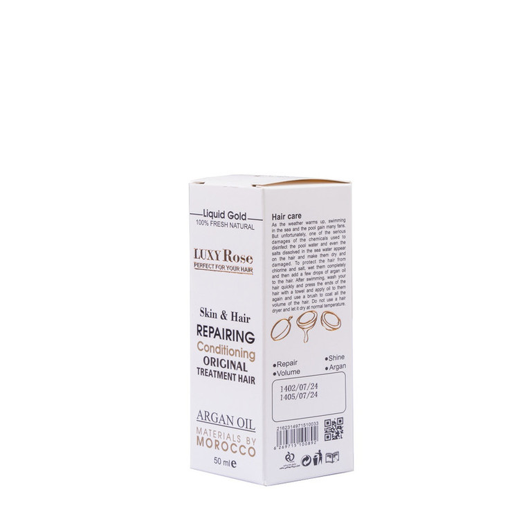 روغن مو لوکسی رز مدل Argan Oil حجم 50 میلی لیتر