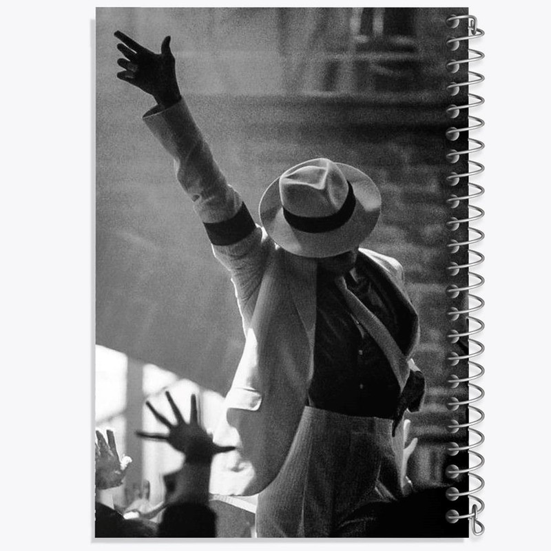 دفتر مشق 100 برگ خندالو طرح مایکل جکسون Michael Jackson کد 19246
