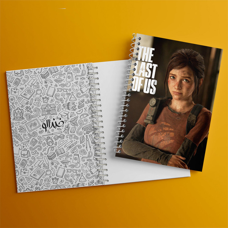 دفتر مشق 100 برگ خندالو طرح (The Last Of Us) آخرین بازمانده از ما کد N9332