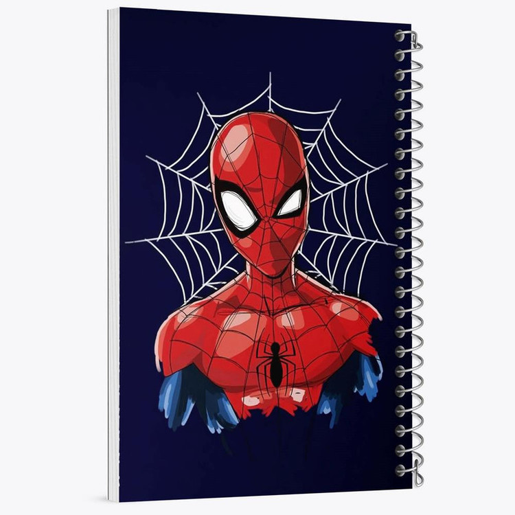دفتر مشق 100 برگ خندالو طرح مرد عنکبوتی Spider Man کد 13172