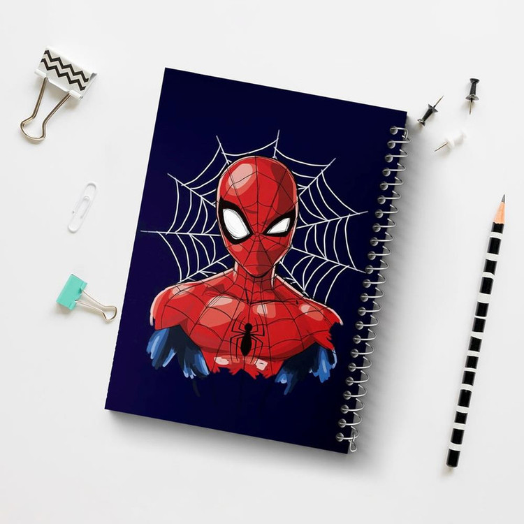 دفتر مشق 100 برگ خندالو طرح مرد عنکبوتی Spider Man کد 13172