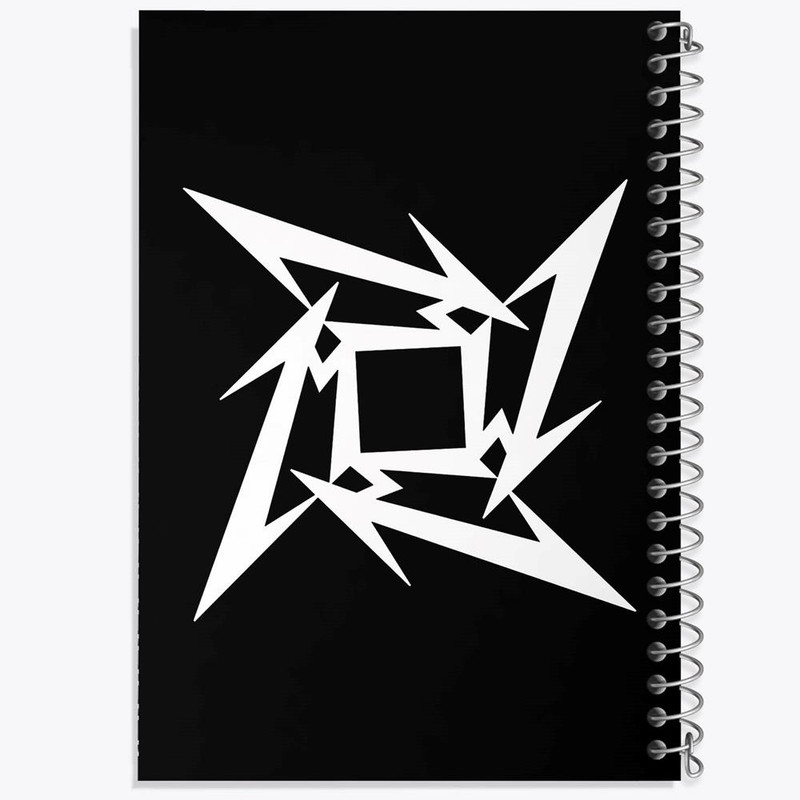 دفتر مشق 100 برگ خندالو طرح گروه موسیقی متالیکا Metallica کد 3263