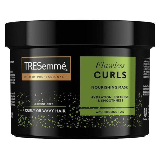ماسک ترمیم کننده و آبرسان مو ترزمی مدل Flawless Curls مناسب برای موهای فر و مجعد حجم 440 میلی لیتر