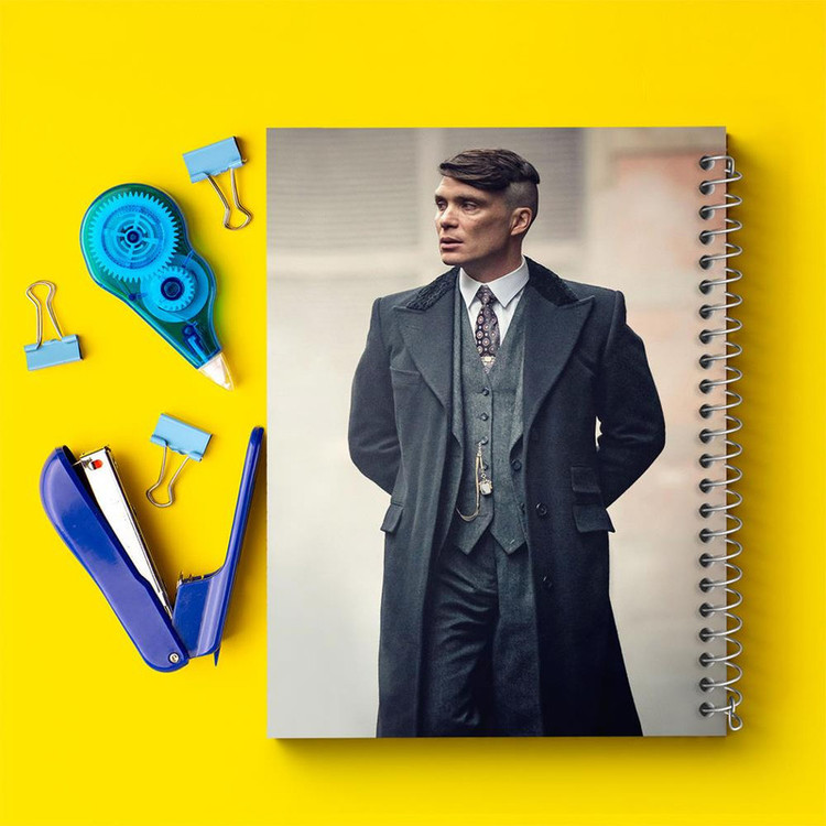 دفتر مشق 100 برگ خندالو طرح سریال پیکی بلایندرز Peaky Blinders کد 3205