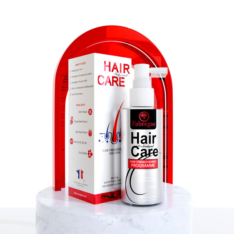 تونیک ضد ریزش و تقویت کننده مو فابریگاس مدل Hair Care حجم 100 میلی لیتر