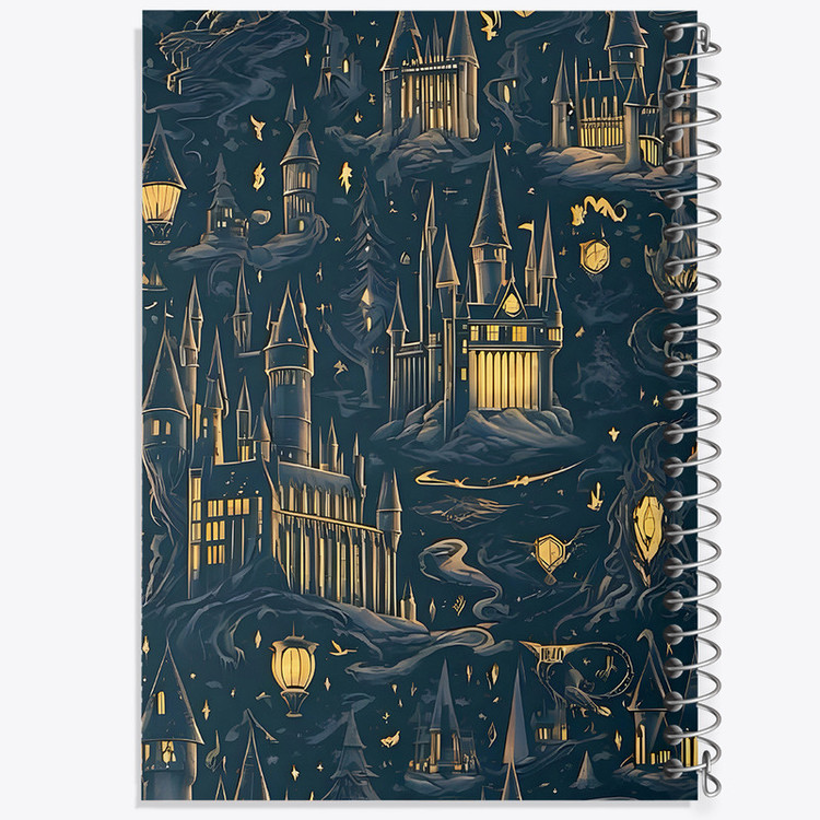 دفتر مشق 100 برگ خندالو طرح هری پاتر (Harry Potter) کد N5010