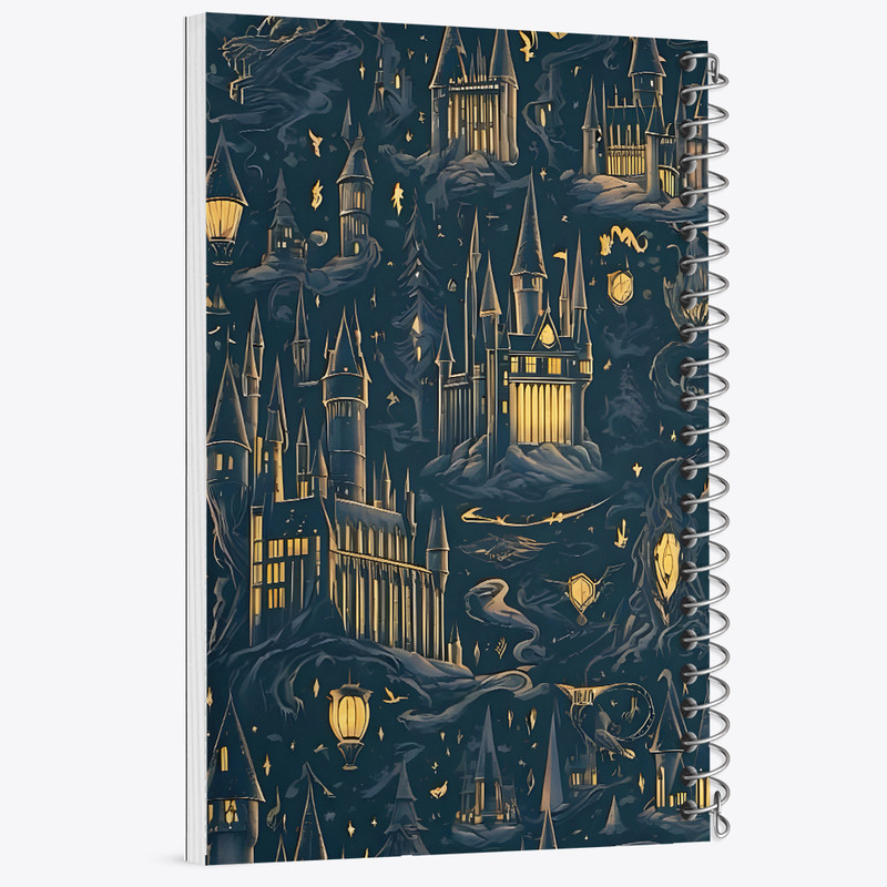 دفتر مشق 100 برگ خندالو طرح هری پاتر (Harry Potter) کد N5010