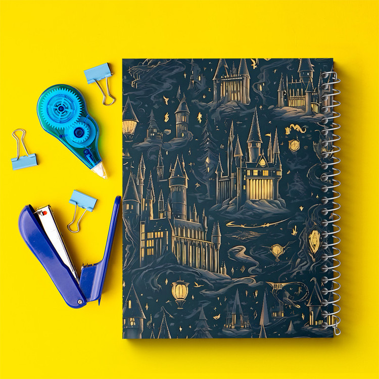 دفتر مشق 100 برگ خندالو طرح هری پاتر (Harry Potter) کد N5010