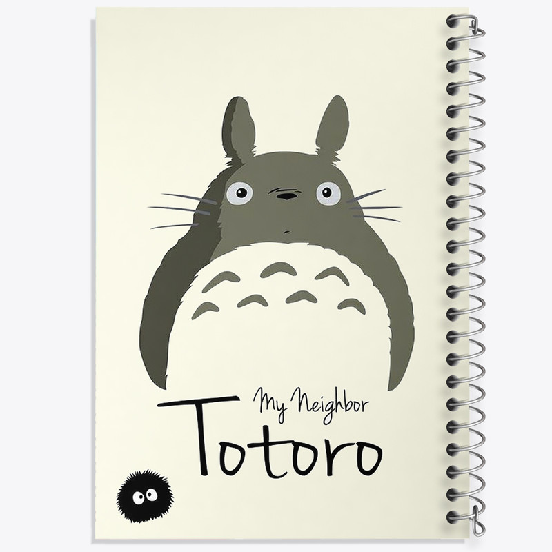 دفتر مشق 100 برگ خندالو طرح انیمه توتورو (Totoro) کد N2118