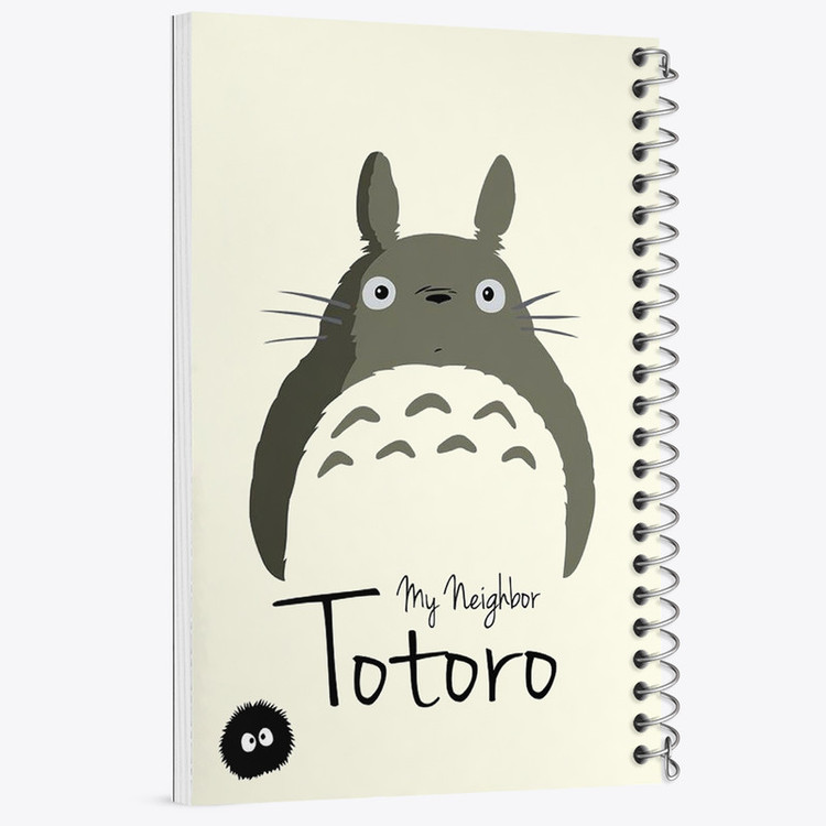 دفتر مشق 100 برگ خندالو طرح انیمه توتورو (Totoro) کد N2118