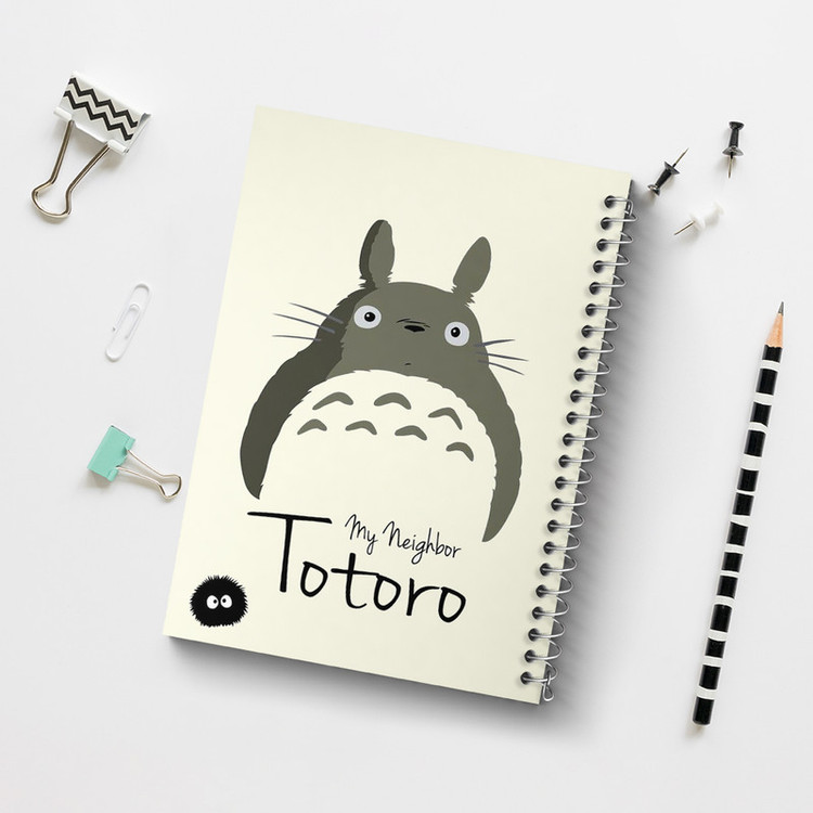دفتر مشق 100 برگ خندالو طرح انیمه توتورو (Totoro) کد N2118