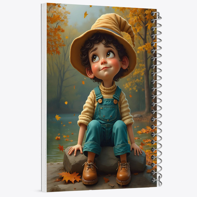 دفتر مشق 100 برگ خندالو طرح پسرانه کد F5528