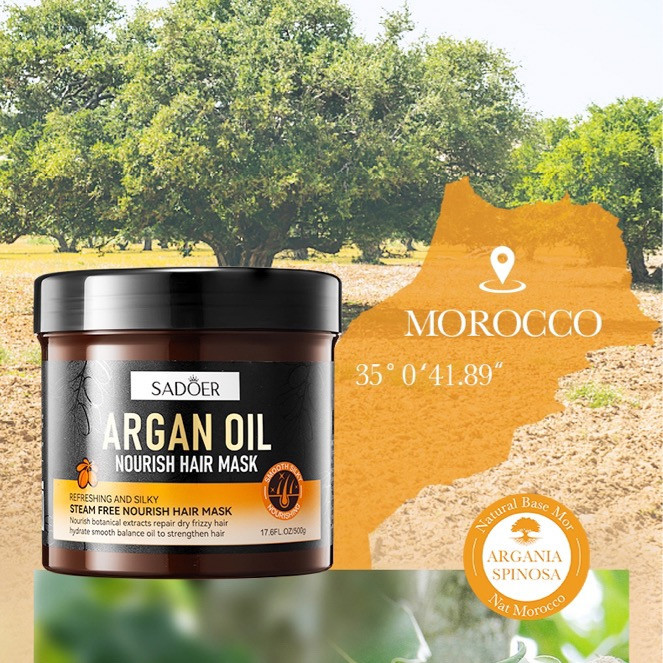 ماسک مو سادور مدل روغن آرگان حجم 500 میلی لیتر