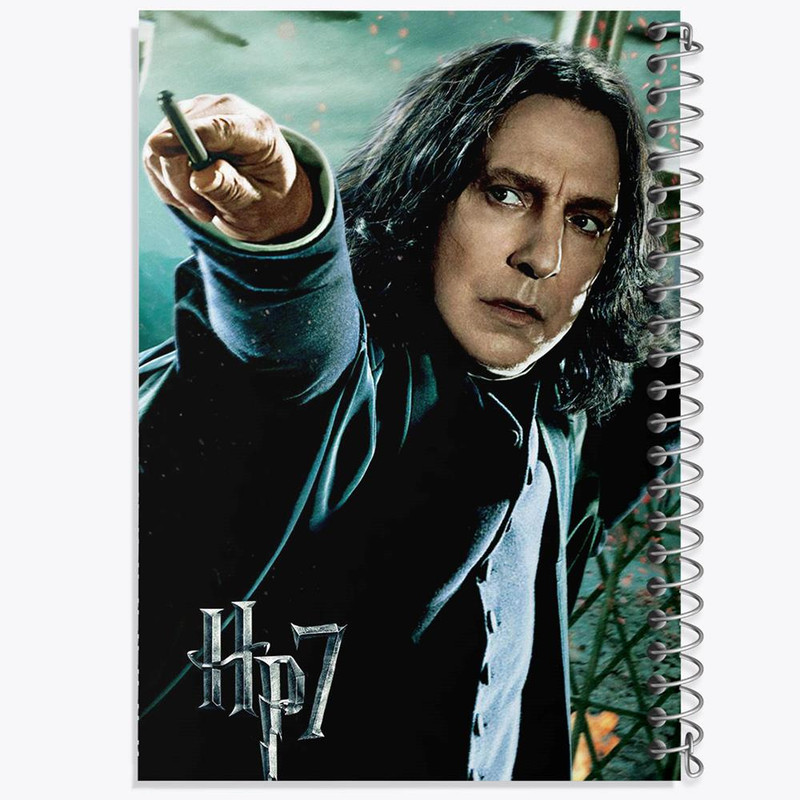 دفتر مشق 100 برگ خندالو طرح اسنیپ هری پاتر Harry Potter کد 2901