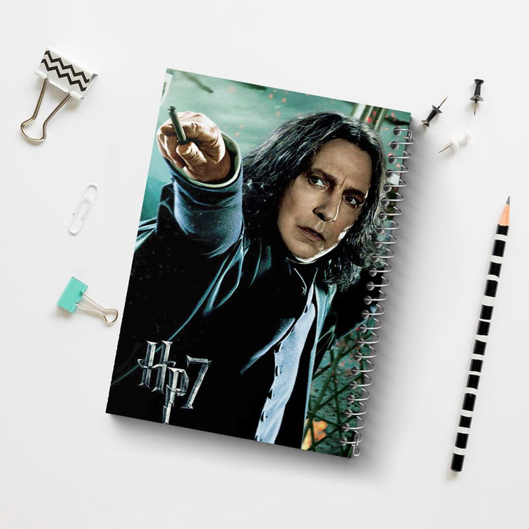 دفتر مشق 100 برگ خندالو طرح اسنیپ هری پاتر Harry Potter کد 2901