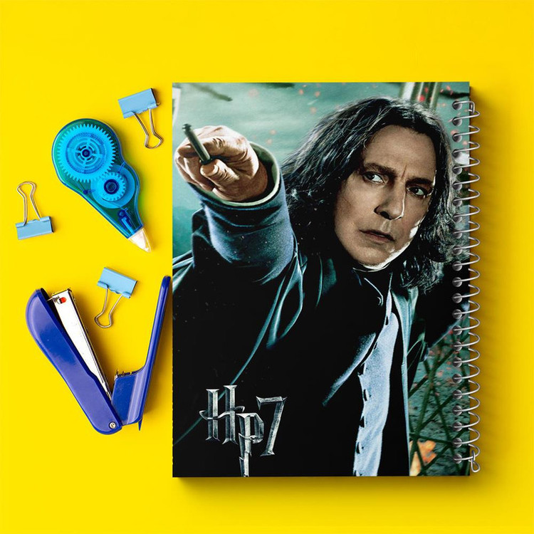 دفتر مشق 100 برگ خندالو طرح اسنیپ هری پاتر Harry Potter کد 2901