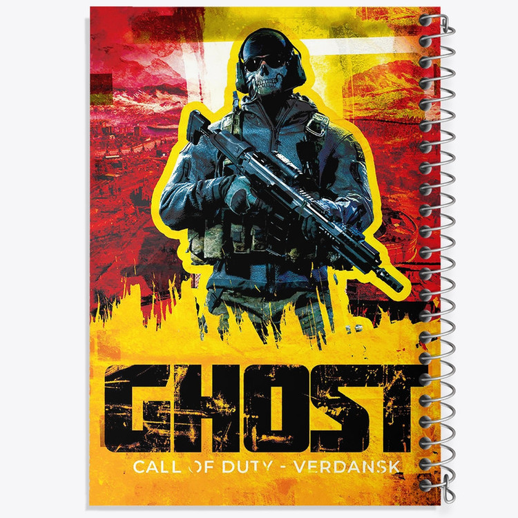 دفتر مشق 100 برگ خندالو طرح کال اف دیوتی (Call of duty) کد F311