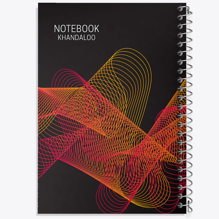 دفتر مشق 100 برگ خندالو طرح مدرن کد N1164
