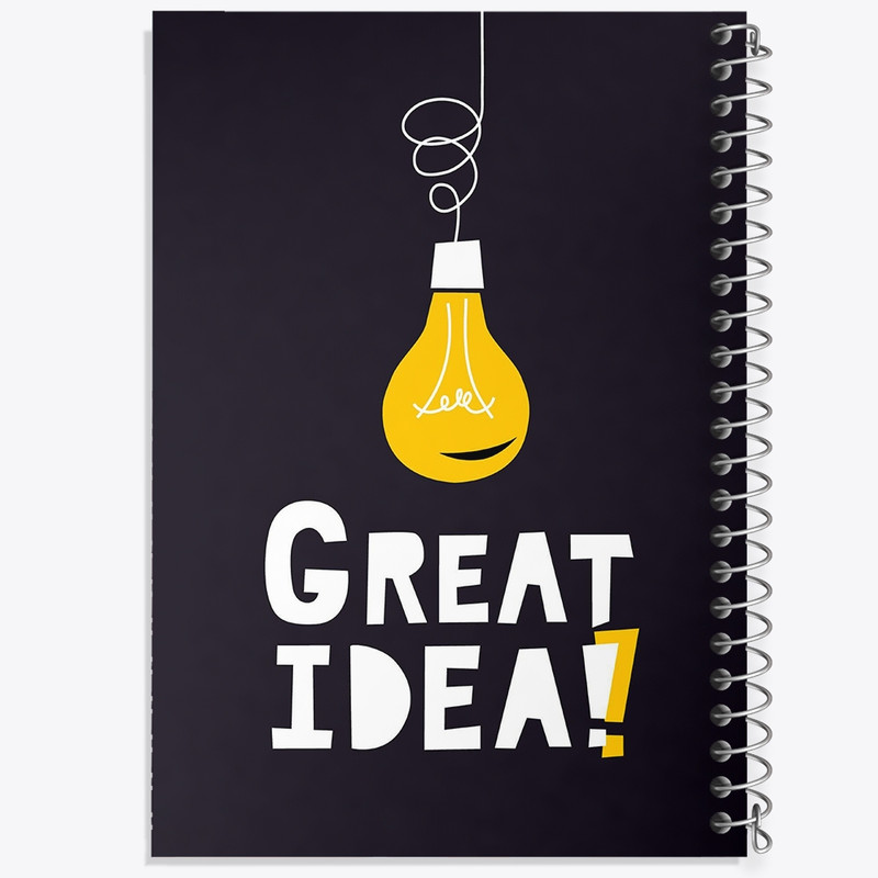 دفتر مشق 100 برگ خندالو طرح Great Idea کد F1060
