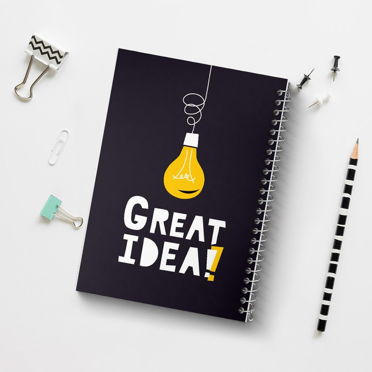 دفتر مشق 100 برگ خندالو طرح Great Idea کد F1060