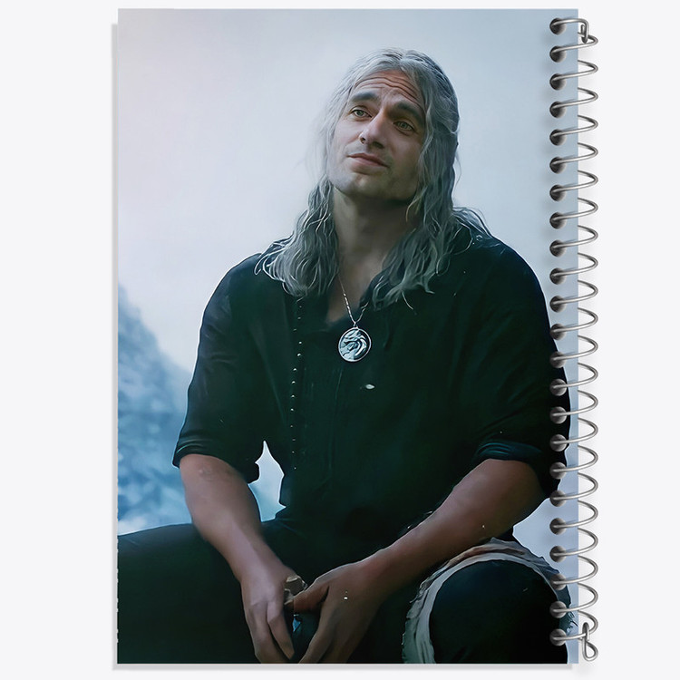 دفتر مشق 100 برگ خندالو طرح ویچر (The Witcher) کد F10235
