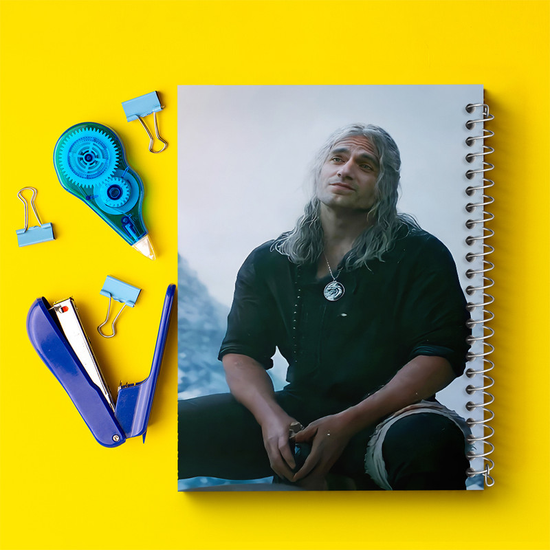 دفتر مشق 100 برگ خندالو طرح ویچر (The Witcher) کد F10235