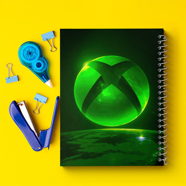 دفتر مشق 100 برگ خندالو طرح لوگو ایکس باکس (Xbox) کد N7907