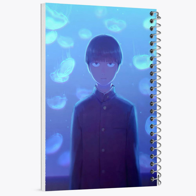 دفتر مشق 100 برگ خندالو طرح شییکو انیمه موب سایکو Mob Psycho 100 کد 24456