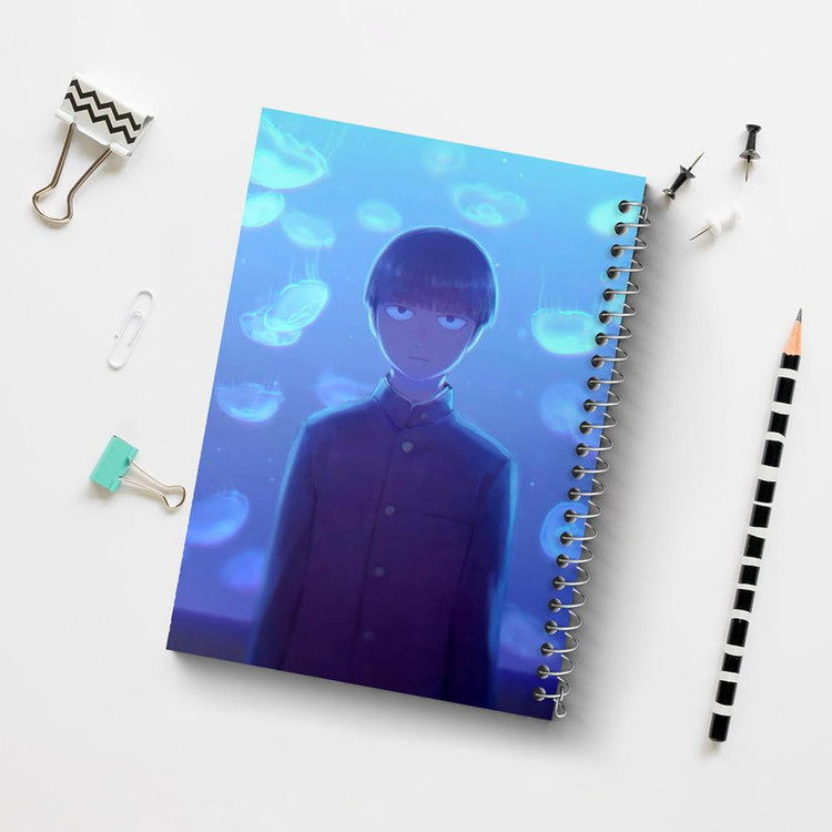 دفتر مشق 100 برگ خندالو طرح شییکو انیمه موب سایکو Mob Psycho 100 کد 24456