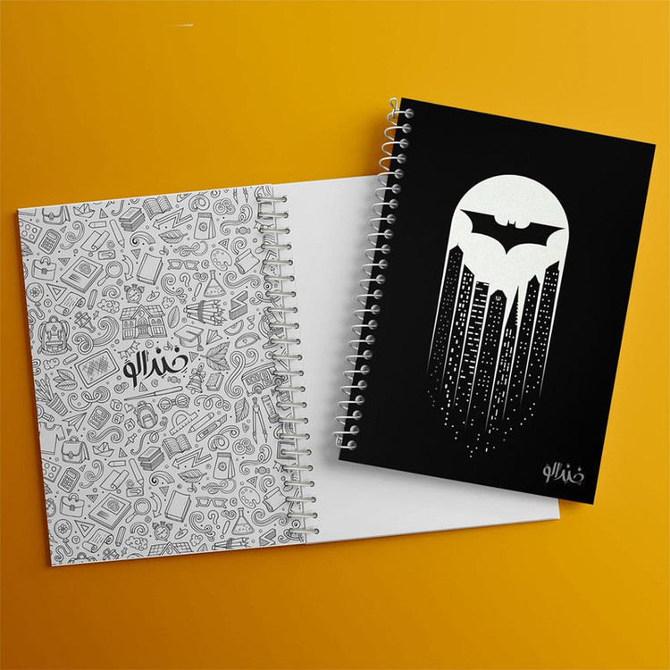 دفتر مشق 100 برگ خندالو طرح بتمن Batman کد 24253