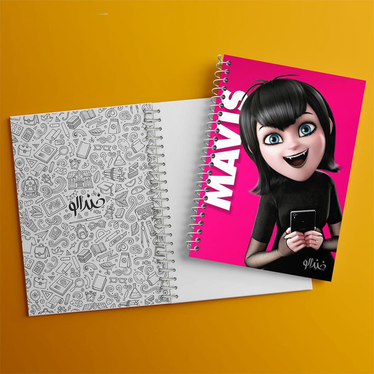 دفتر مشق 100 برگ خندالو طرح هتل ترانسیلوانیا Hotel Transylvania کد 3742