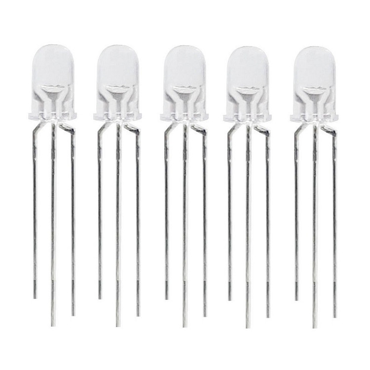 ال ای دی دو رنگ مدل TLD-2C-RG بسته 5 عددی