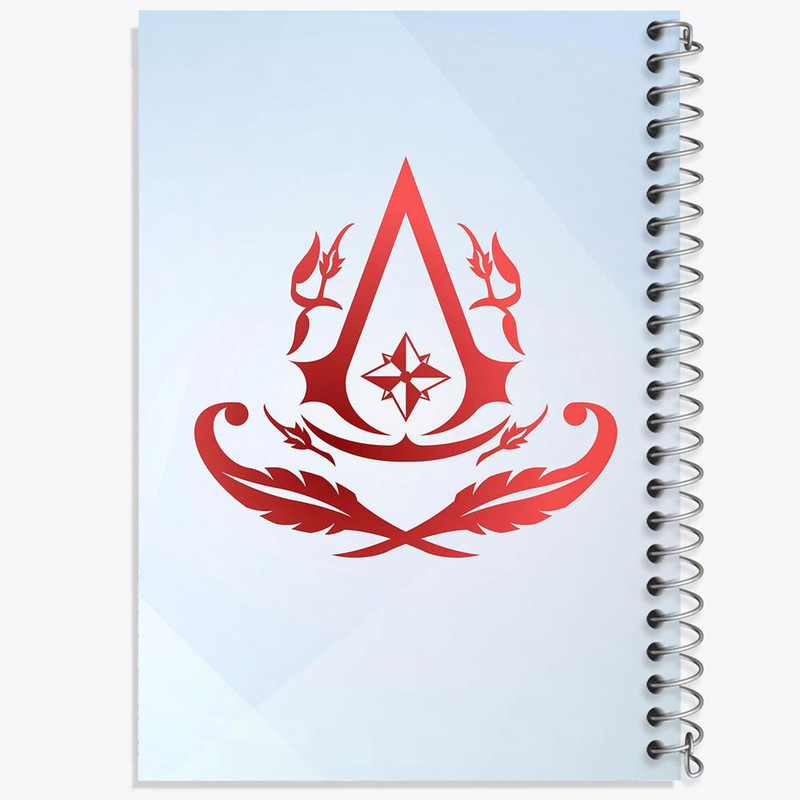 دفتر مشق 100 برگ خندالو طرح بازی اساسینز کرید Assassins Creed کد 27926
