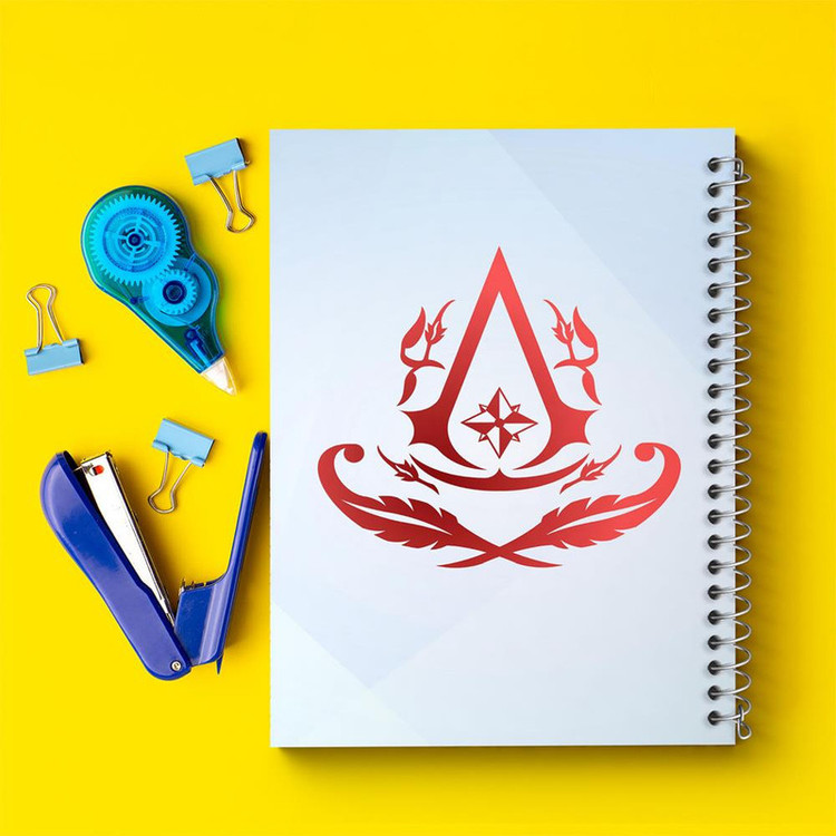 دفتر مشق 100 برگ خندالو طرح بازی اساسینز کرید Assassins Creed کد 27926