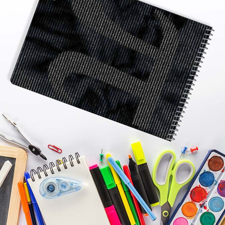 دفتر شطرنجی 100 برگ کارنیکا طرح ریاضیات Mathematics کد 29589