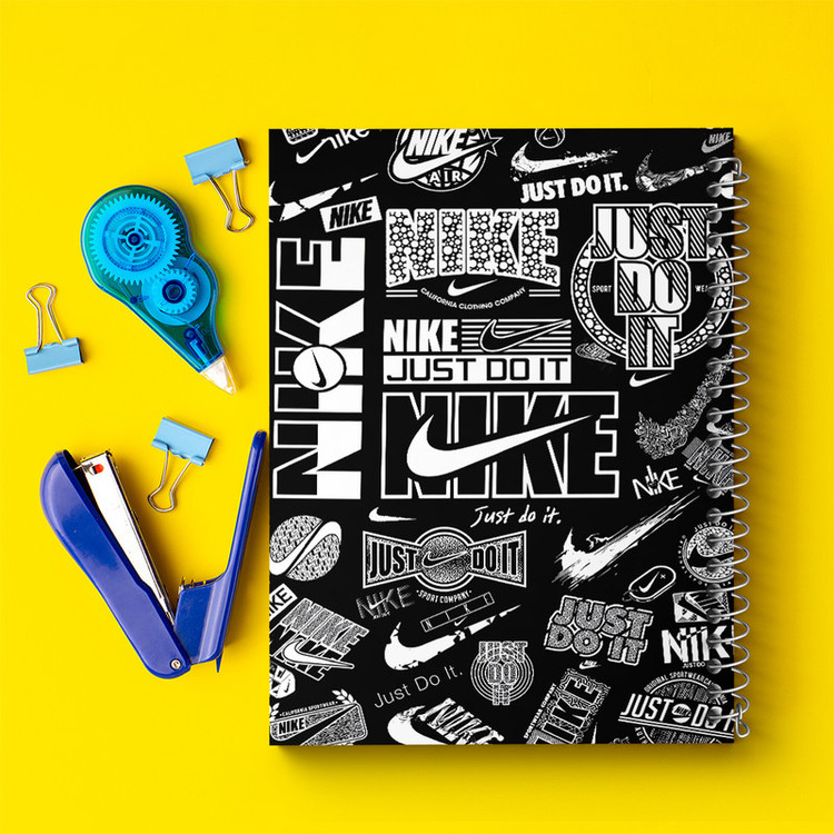 دفتر مشق 100 برگ خندالو طرح نایک (Nike) کد N7551